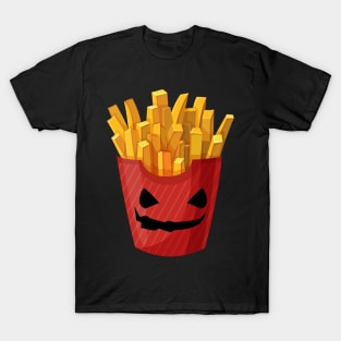 French Fries Shirt Makes A Great Halloween Costume T-Shirt